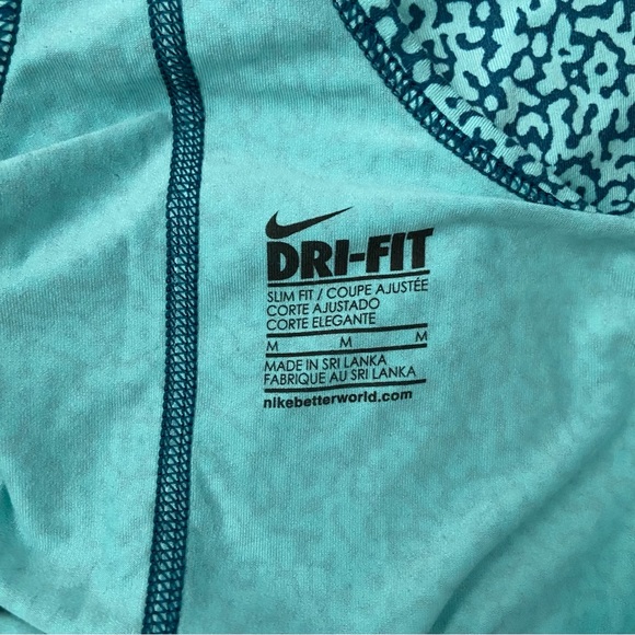 Nike Dri-Fit Leopard Print Racerback Tank Top - Picture 5 of 6